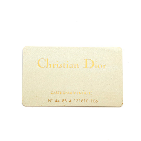 クリスチャンディオール Christian Dior エナメル バニティ ポーチ ハンドバッグ レッド P15011