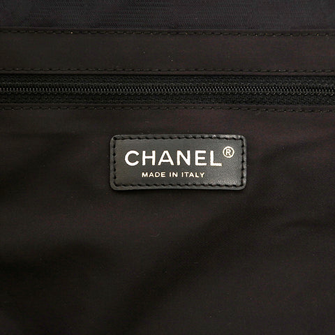 シャネル CHANEL ニュートラベルライン トート ハンドバッグ ブラック P15034