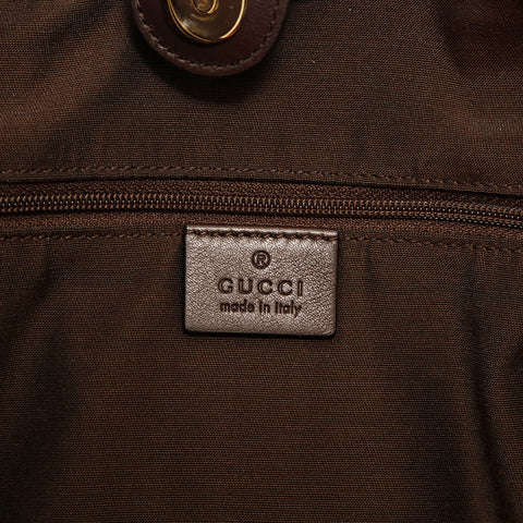 グッチ GUCCI GGキャンバス  ハンドバッグ ベージュ P15046