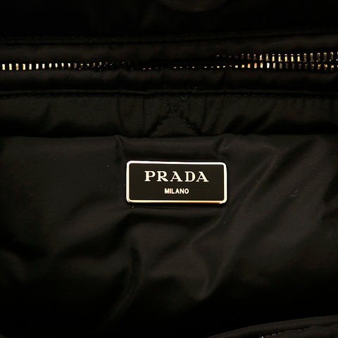 プラダ PRADA ナイロン 2WAY ハンドバッグ ブラック P15069