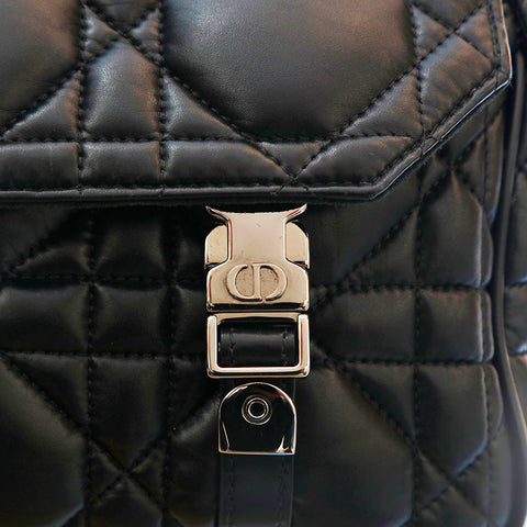 Christian Dior Canage Sac en cuir noir P15101