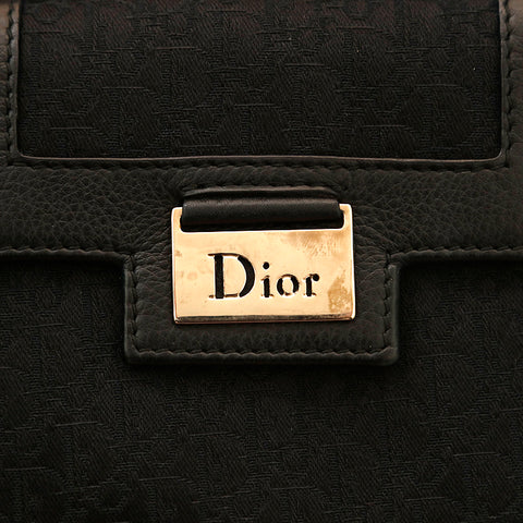 クリスチャンディオール Christian Dior トロッター ウエストバッグ キャンバス ブラック P15121