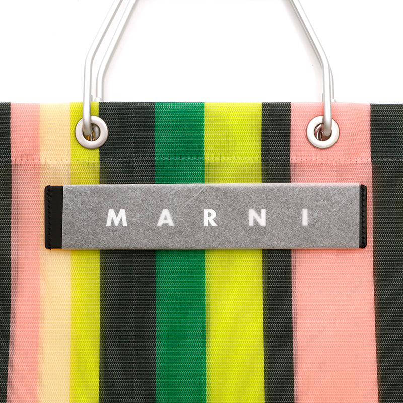 マルニ Marni ナイロン トート ハンドバッグ マルチカラー P15154