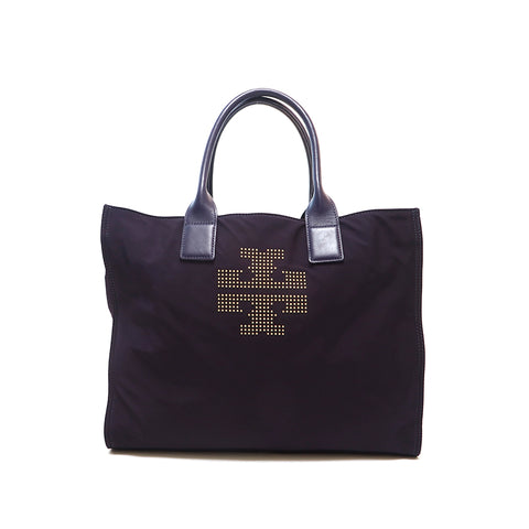 トリーバーチ Toryburch ナイロン トート ハンドバッグ パープル P15157