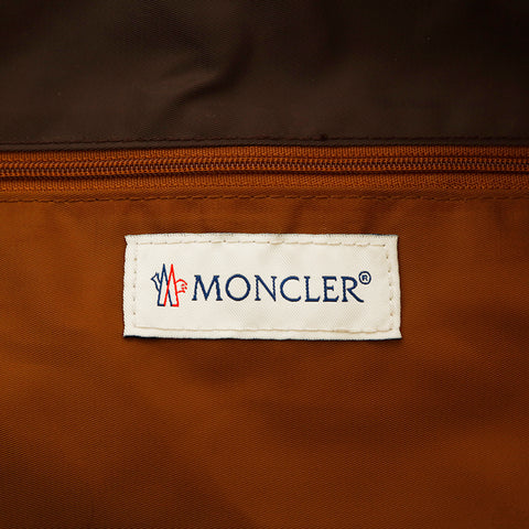 モンクレール MONCLER ナイロン ハンド トートバッグ ブラウン系 P15192