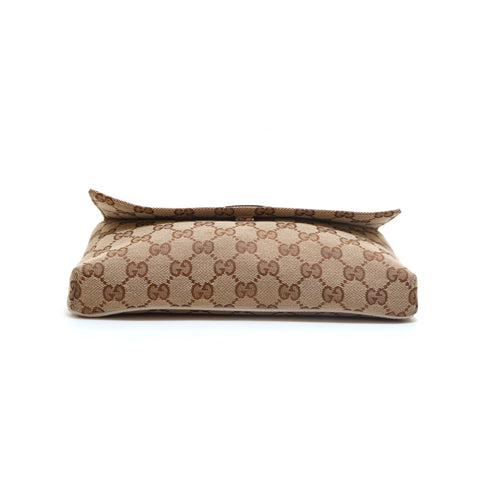 グッチ GUCCI GGキャンバス ボディバッグ ウエストバッグ ベージュ P15207