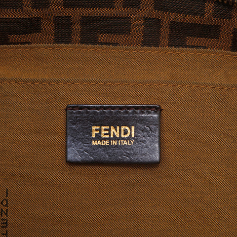 フェンディ FENDI ズッカ ショルダー トートバッグ ブラウン P15236