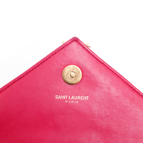 イヴ サンローラン YSL ナジャ 薔薇 バラモチーフ バッグ縦約30センチ横約33センチ