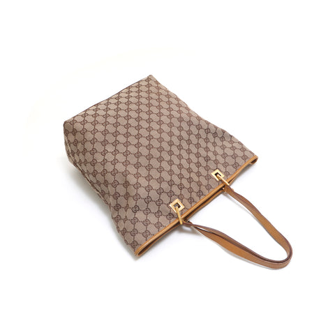 グッチ GUCCI GG バケツ型 ショルダー トートバッグ ブラウン P15267