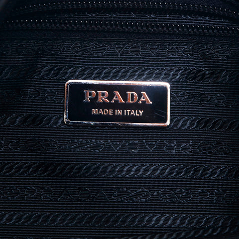 プラダ PRADA 三角ロゴ ナイロン 斜め掛け ショルダーバッグ ブラック P15283