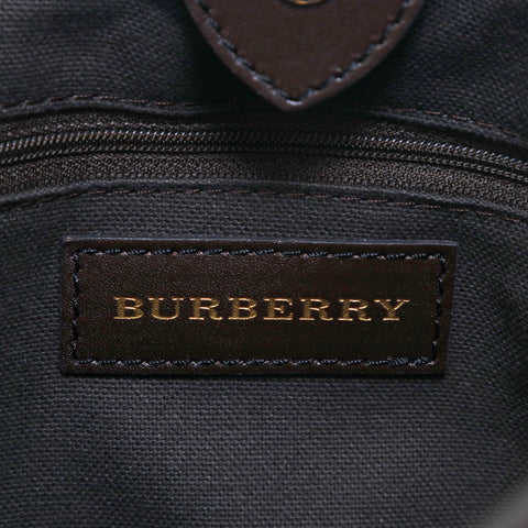 バーバリー BURBERRY チェック 2WAY 斜め掛け ハンドバッグ ブラウン P15292