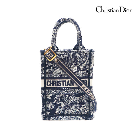 クリスチャンディオール Christian Dior ブックトート ミニフォン 虎