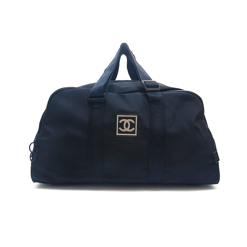 シャネル CHANEL スポーツライン ナイロン ハンド ボストンバッグ