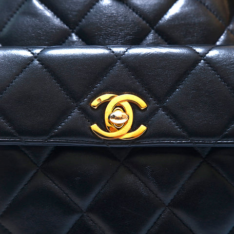 シャネル CHANEL マトラッセ ターンロック チェーン リュック・デイパック ブラック P15339