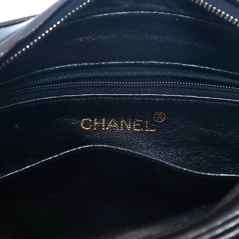 シャネル CHANEL マトラッセ チェーン ショルダーバッグ ブラック P15360