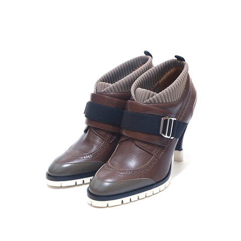 HERMES HERMES短靴棕色P15400