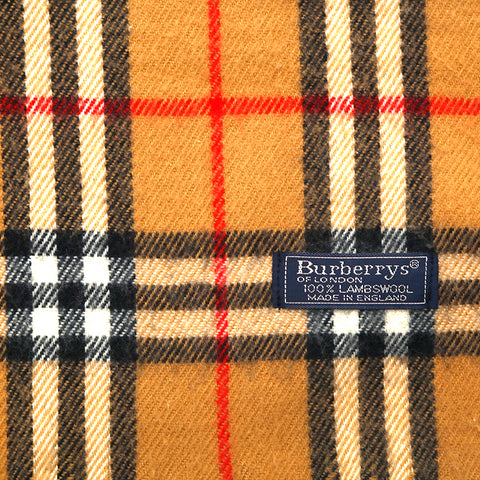 バーバリー BURBERRY ノバチェック マフラー ブラウン P15428