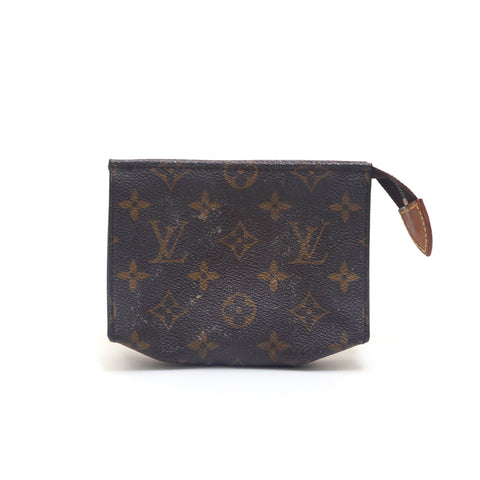 ルイ・ヴィトン LOUIS VUITTON ポッシュ モノグラム ポーチ ブラウン P15478