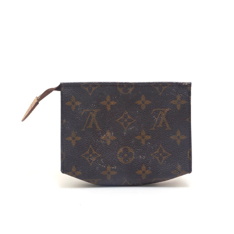 ルイ・ヴィトン LOUIS VUITTON ポッシュ モノグラム ポーチ ブラウン P15478