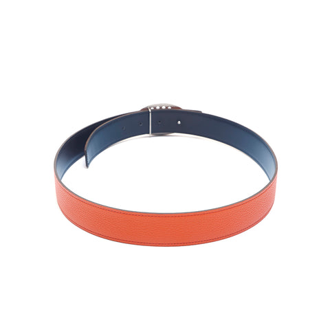 Ceinture Hermes Evelyn □ l Gravure orange P15480