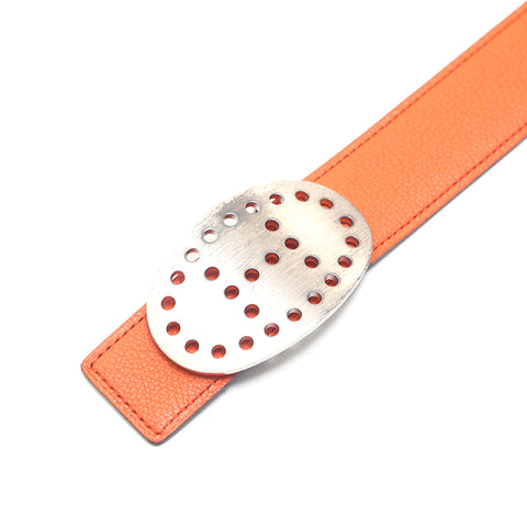 Ceinture Hermes Evelyn □ l Gravure orange P15480