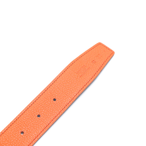 Ceinture Hermes Evelyn □ l Gravure orange P15480