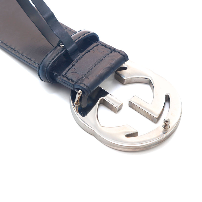 グッチ GUCCI GG レザー ベルト ブラック P15481 – NUIR VINTAGE