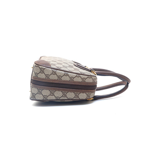 グッチ GUCCI GGキャンバス ハンドバッグ ブラウン P15526