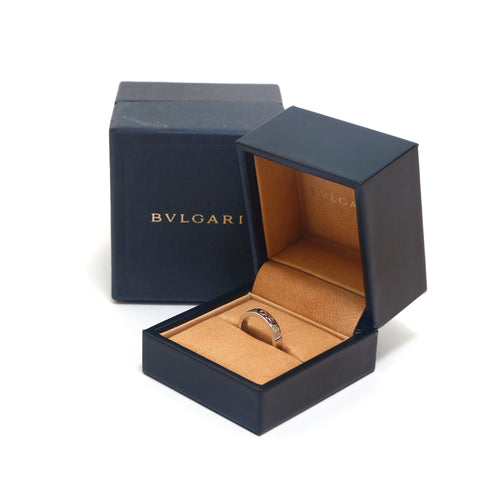 ブルガリ BVLGARI ダイヤモンドリング K18WG 5.74g 8号 48サイズ