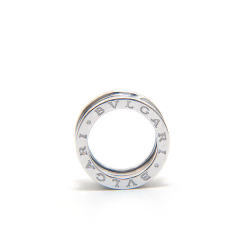 Bvlgari B-zero One K18WG 13.11g Taille 8 Taille 48 Anneaux Silver P15538