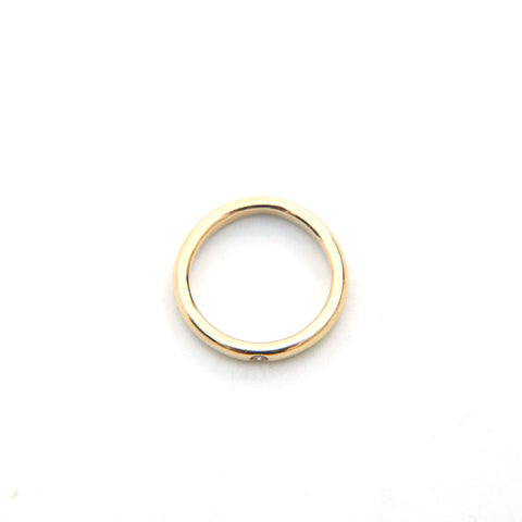 ティファニー TIFFANY&Co. エルサ・ペレッティ バンドリング 750 3.50g 6号 46サイズ リング・指輪 ゴールド P15551