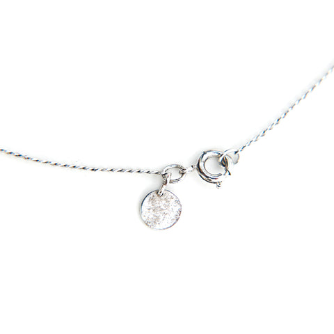 Tiffany TIFFANY&Co. Moon Silver 925 3.57g Necklace Silver P15558