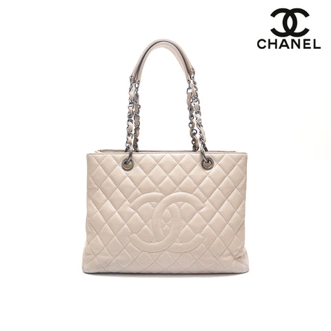 シャネル CHANEL ココマーク キャビアスキン ショルダー トートバッグ 