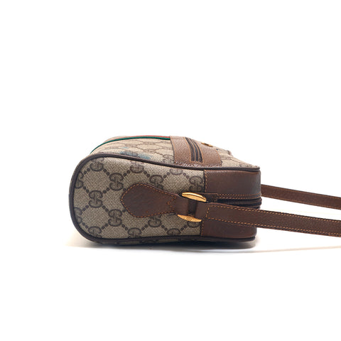 Gucci GG Plus Sherry Line -Umhängetasche Brown P15609