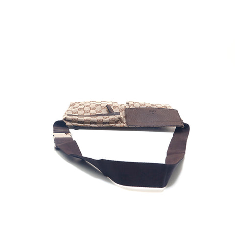 Gucci GG Leinwandkörpernbeutel Brown P15610