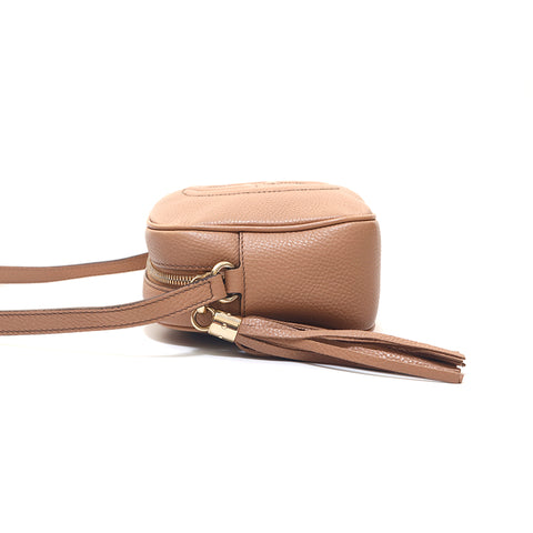 Gucci Soho kleine Disco -Umhängetasche Beige P15679