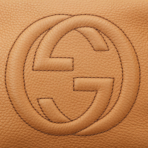 Gucci Soho kleine Disco -Umhängetasche Beige P15679