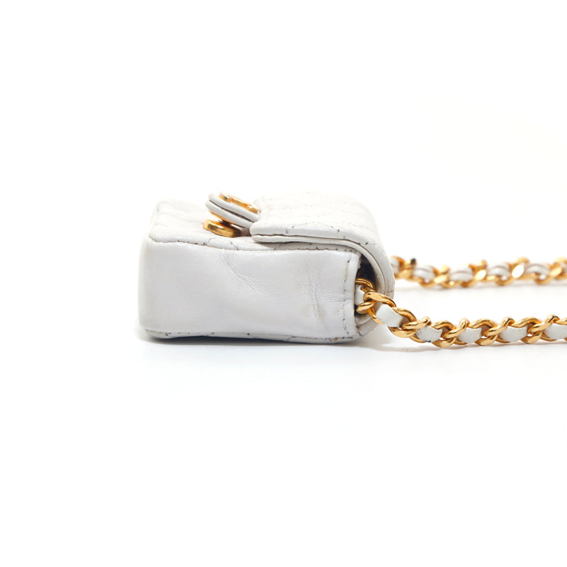 シャネル CHANEL ミニミニマトラッセ チェーン ポーチ ショルダー