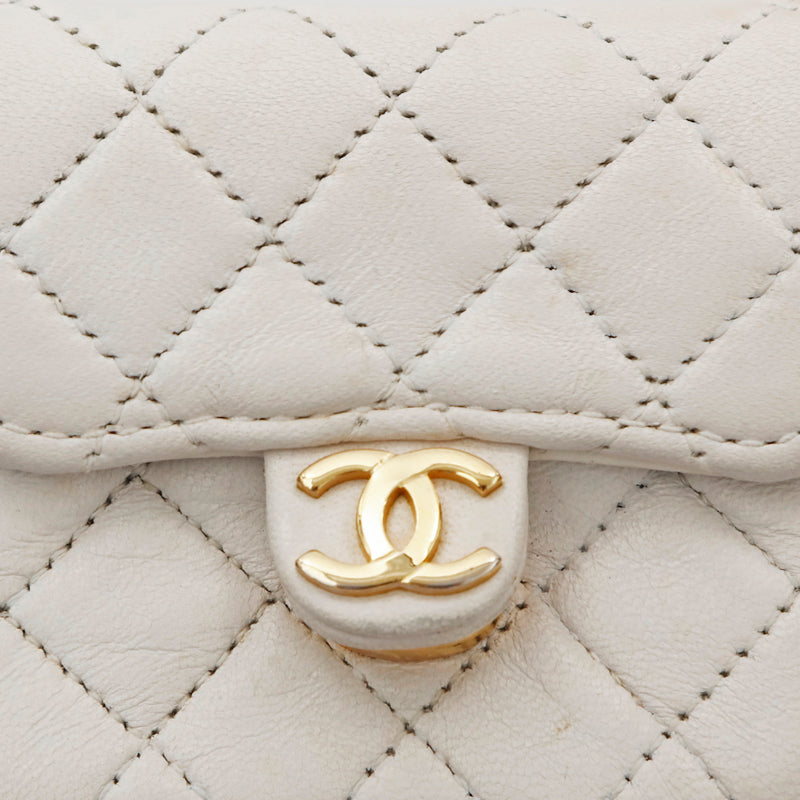 シャネル CHANEL ミニミニマトラッセ チェーン ポーチ