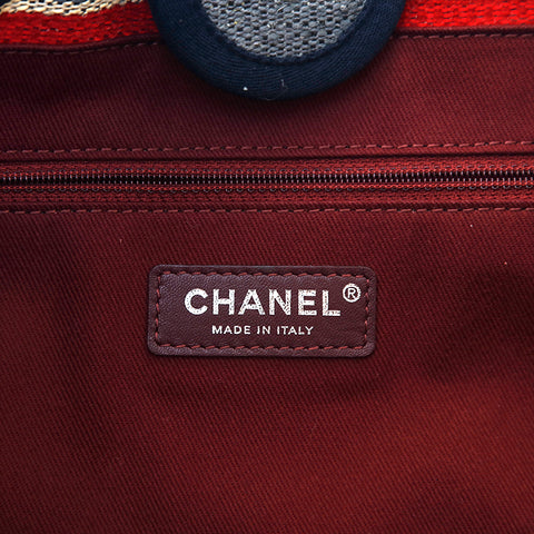 シャネル CHANEL ドーヴィル トートバッグ マルチカラー P15693