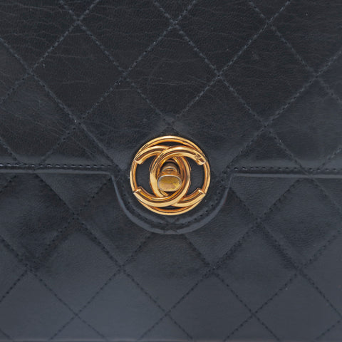 シャネル CHANEL マトラッセ チェーン ショルダーバッグ ブラック P15743