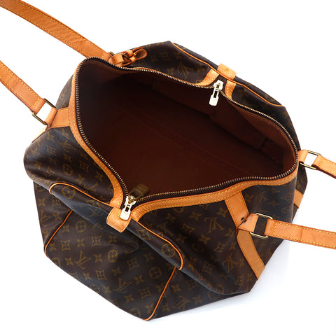 ルイ・ヴィトン LOUIS VUITTON モノグラム サックスプール45 ハンドバッグ ボストンバッグ ブラウン P15755