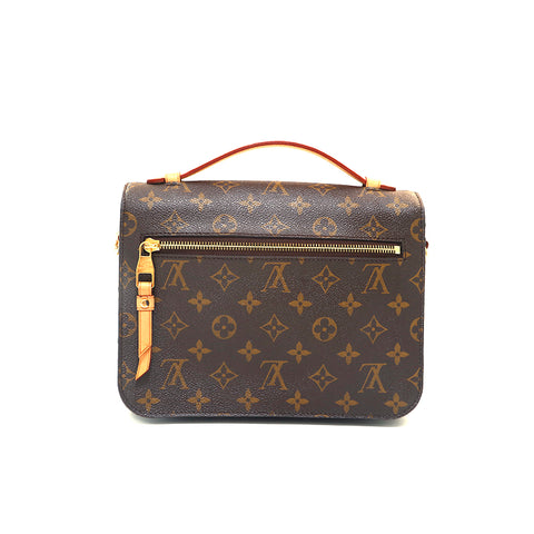 ルイ・ヴィトン LOUIS VUITTON モノグラム メティス  ハンドバッグ ブラウン P15759