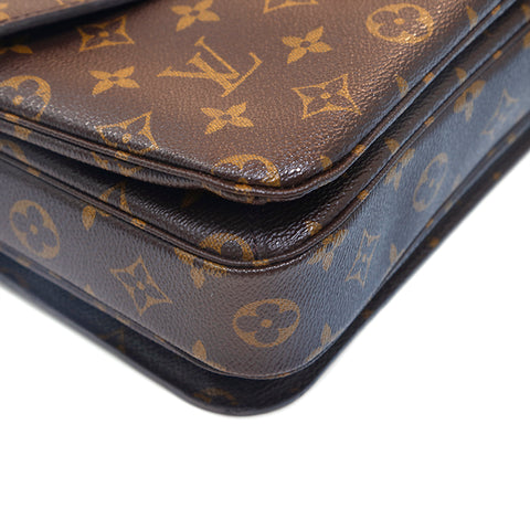 ルイ・ヴィトン LOUIS VUITTON モノグラム メティス  ハンドバッグ ブラウン P15759