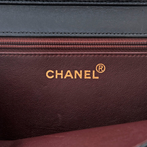 シャネル CHANEL マトラッセ プッシュロック チェーン ショルダーバッグ ブラック P15771