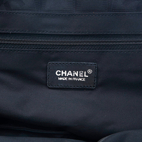 シャネル CHANEL ニュートラベルライン トート ハンドバッグ ブラック P15780