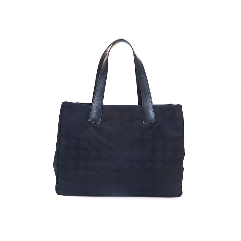 シャネル CHANEL トートバッグ ハンドバッグ ニュートラベルライン 正規品 シャネル CHANEL ニュートラベルライン トート ハンドバッグ ブラック