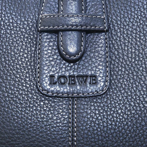 ロエベ LOEWE レザー  ハンドバッグ ブラック P15781