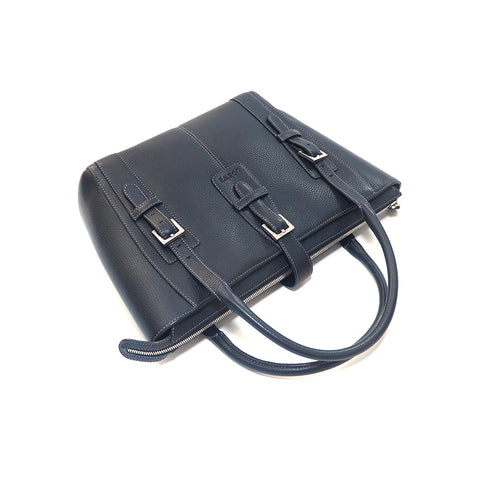 ロエベ LOEWE レザー  ハンドバッグ ブラック P15781