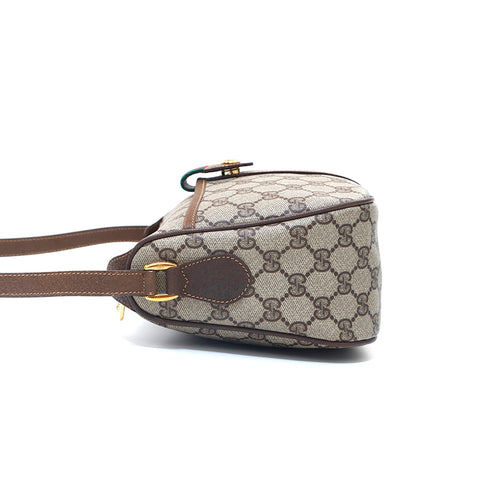 グッチ GUCCI GGスプリーム ショルダーバッグ ブラウン P15793